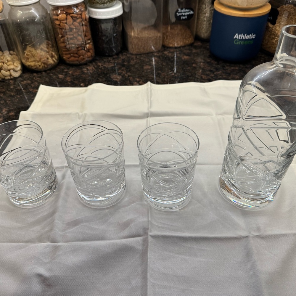 Crystal Glassware Set